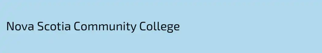 Nova Scotia Community College